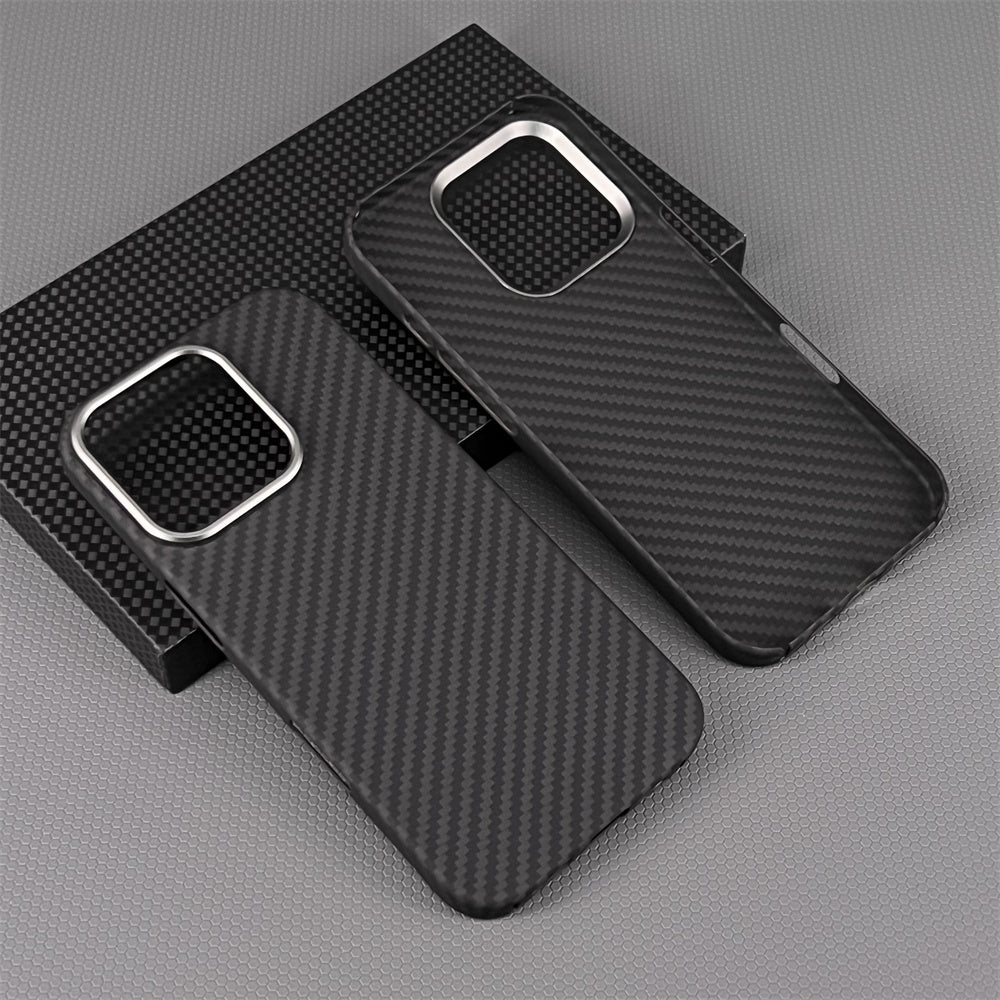 Oatsbasf Luxury Pure Aramid Fiber Case for Apple iPhone 16 Series