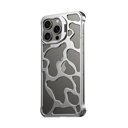 Armor King Auspicious Clouds MagSafe Metal Alloy Air Cushion Kickstand Case Cover