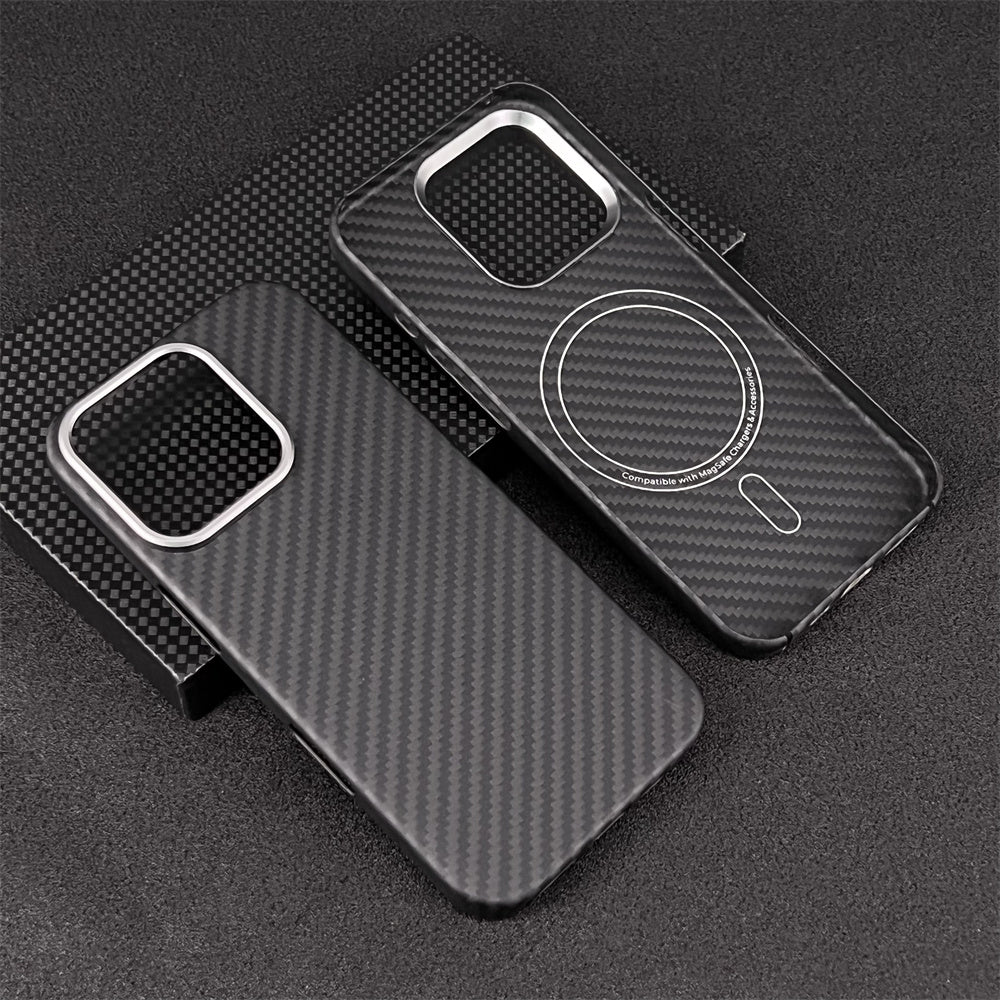 Oatsbasf Luxury Pure Aramid Fiber Case for Apple iPhone 16 Series