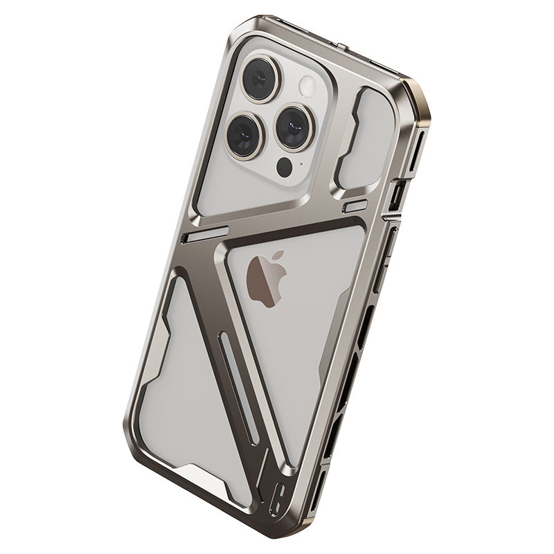 Armor King Titanium Alloy Shockproof Heat Dissipation Hollow Case Cover