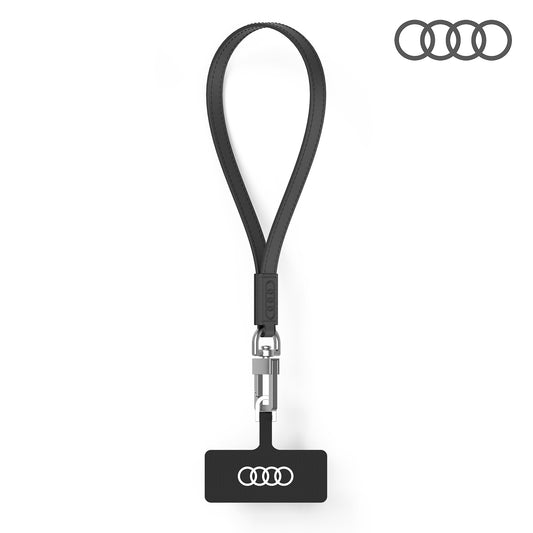 AUDI Synthetic Leather Handstrap Phone Lanyard - GT D1