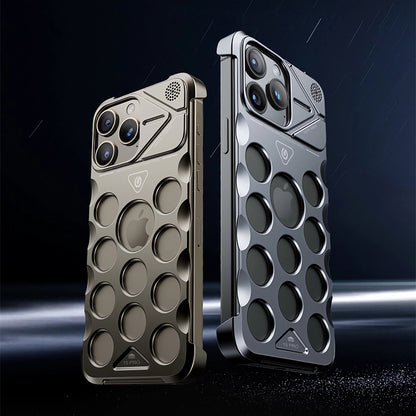 Armor King Heat Dissipation Aluminum Alloy Aromatherapy Protective Case Cover