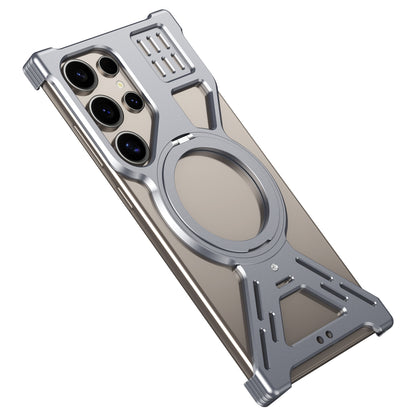 Armor King Warframe MagSafe Pivot Ring Stand Air Cushion Metal Case Cover