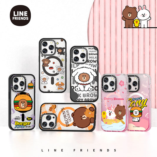 Line Friends MagSafe Military Grade Shockproof Impact Case Cover