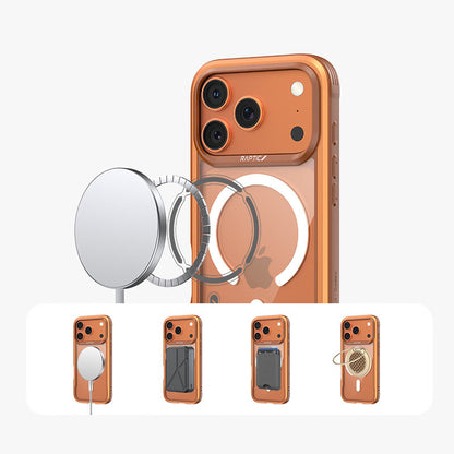 X-Doria Defense Shield Pro Magnet Military Grade Metal+TPU+PC MagSafe Case Cover