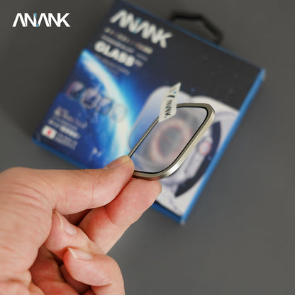 ANANK Titanium Alloy Aluminum Frame + Tempered Glass Apple Watch Guard