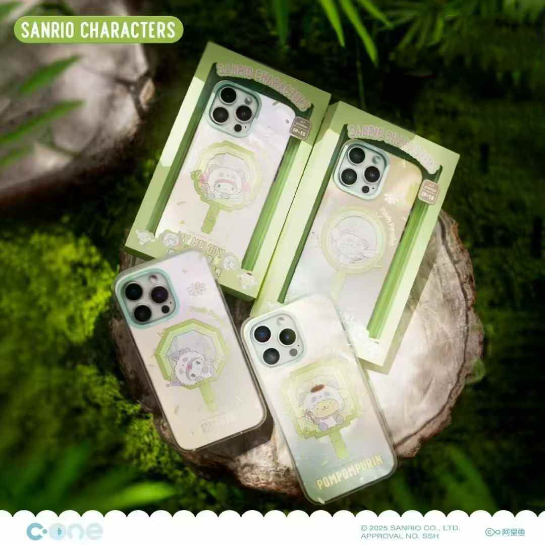 Sanrio Characters Panda Paradise MagSafe All-inclusive Shockproof IMD Protective Case Cover