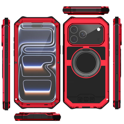 R-Just Kickstand IV MagSafe Lens Protector IP67 Metal Outdoor Military Heavy Duty Case Cover