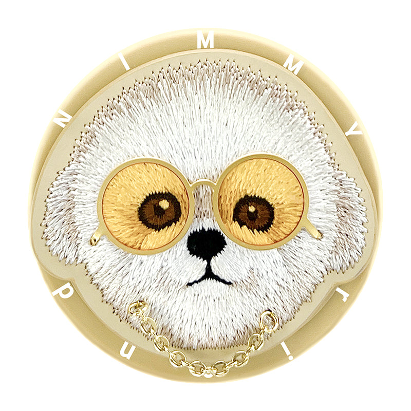 Nimmy Cool Glasses MagSafe Case Cover with Embroidery Magnetic Bracket