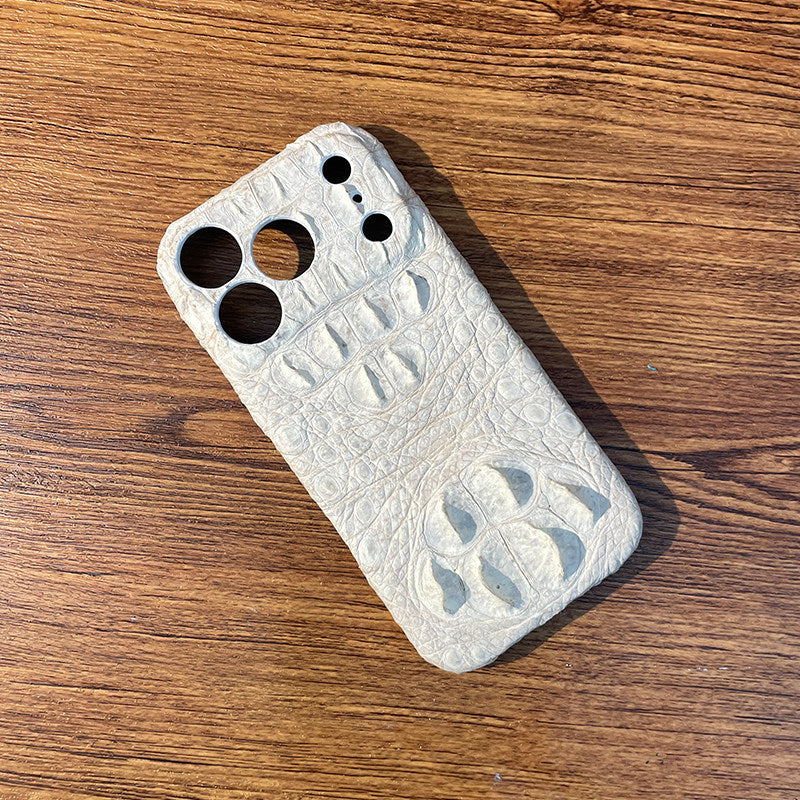 i-idea Handmade Luxury Crocodile Skin Genuine Leather Case Cover