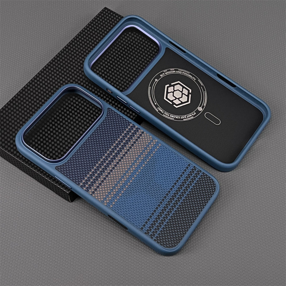 Oatsbasf MagSafe Luxury Pure Aramid Fiber Case for Apple iPhone 17 series