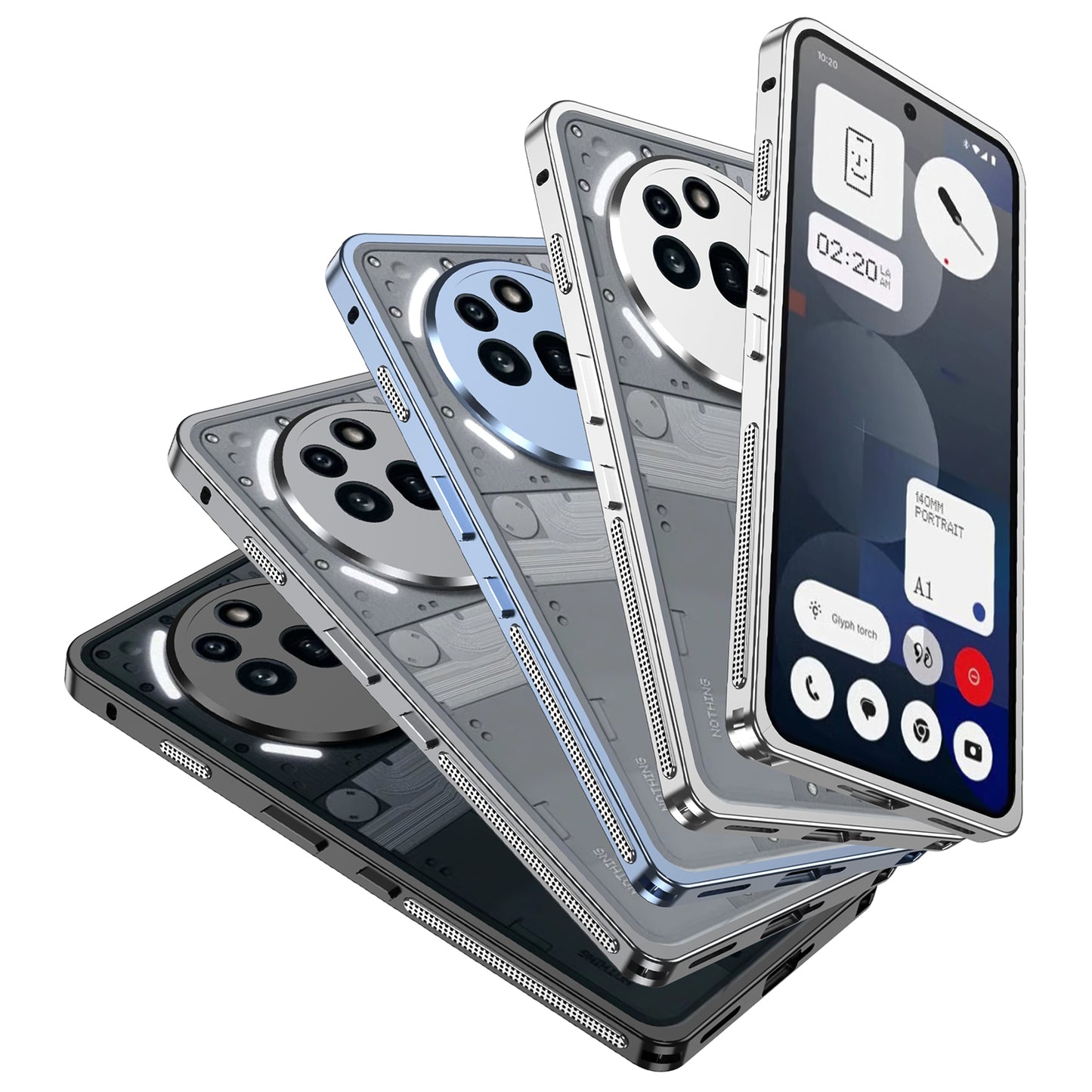 Armor King Supercar Lens Protector Heat Dissipation Metal Bumper Case Cover