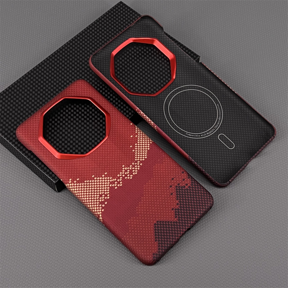 Oatsbasf Luxury Pure Aramid Fiber Case for Huawei Mate 60 RS Ultimate Design