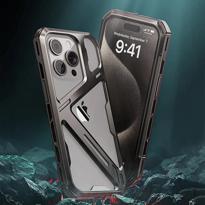 Armor King Titanium Alloy Shockproof Heat Dissipation Hollow Case Cover