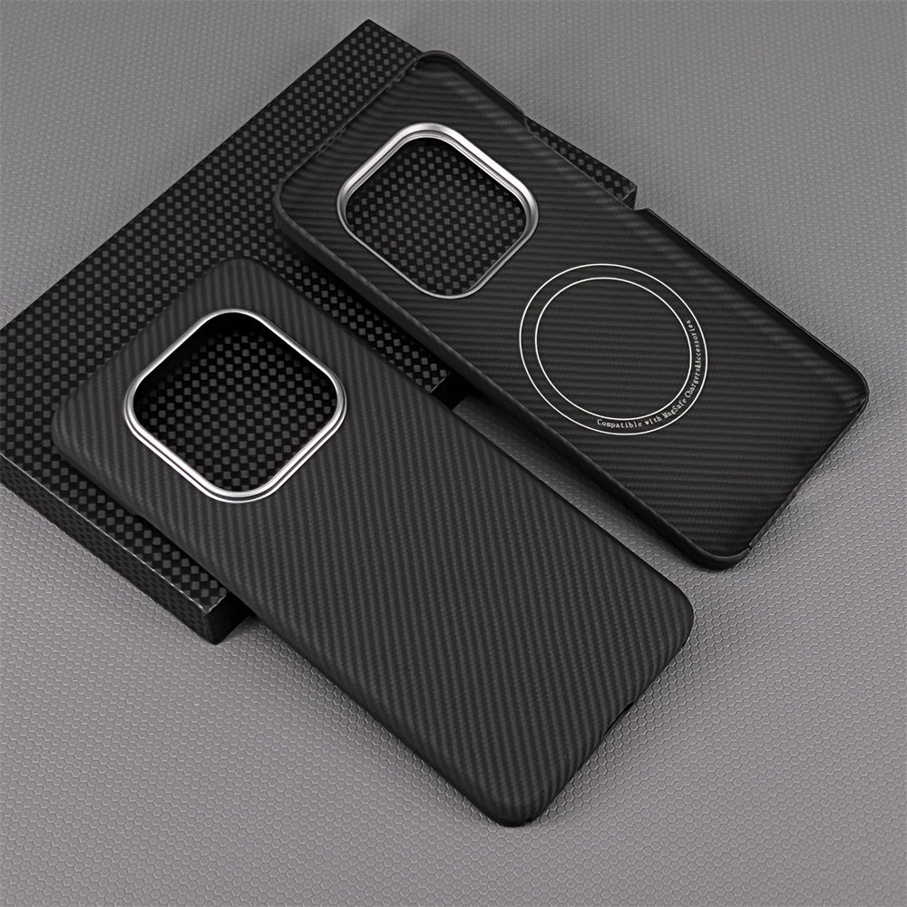 Oatsbasf Luxury Pure Aramid Fiber Case for Honor Smartphones
