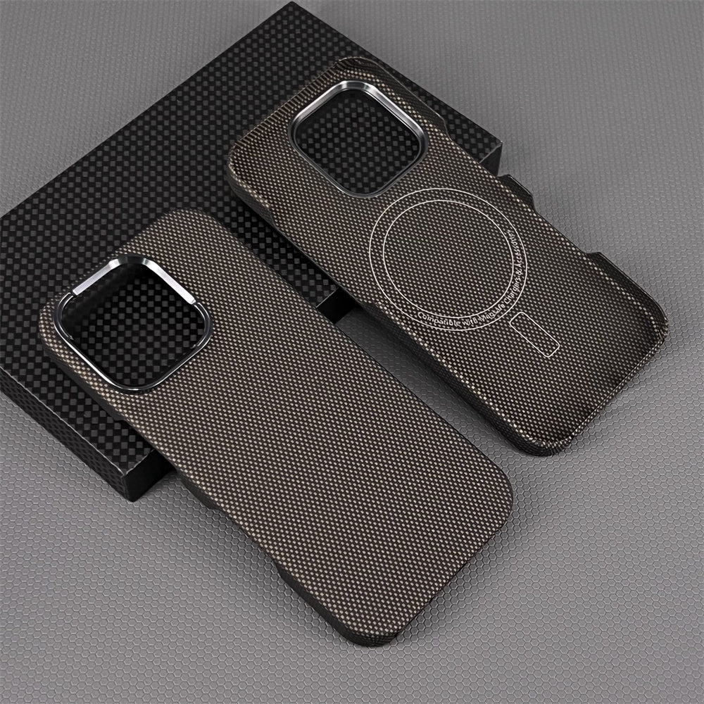 Oatsbasf Luxury Pure Aramid Fiber Case for Apple iPhone 16 Series