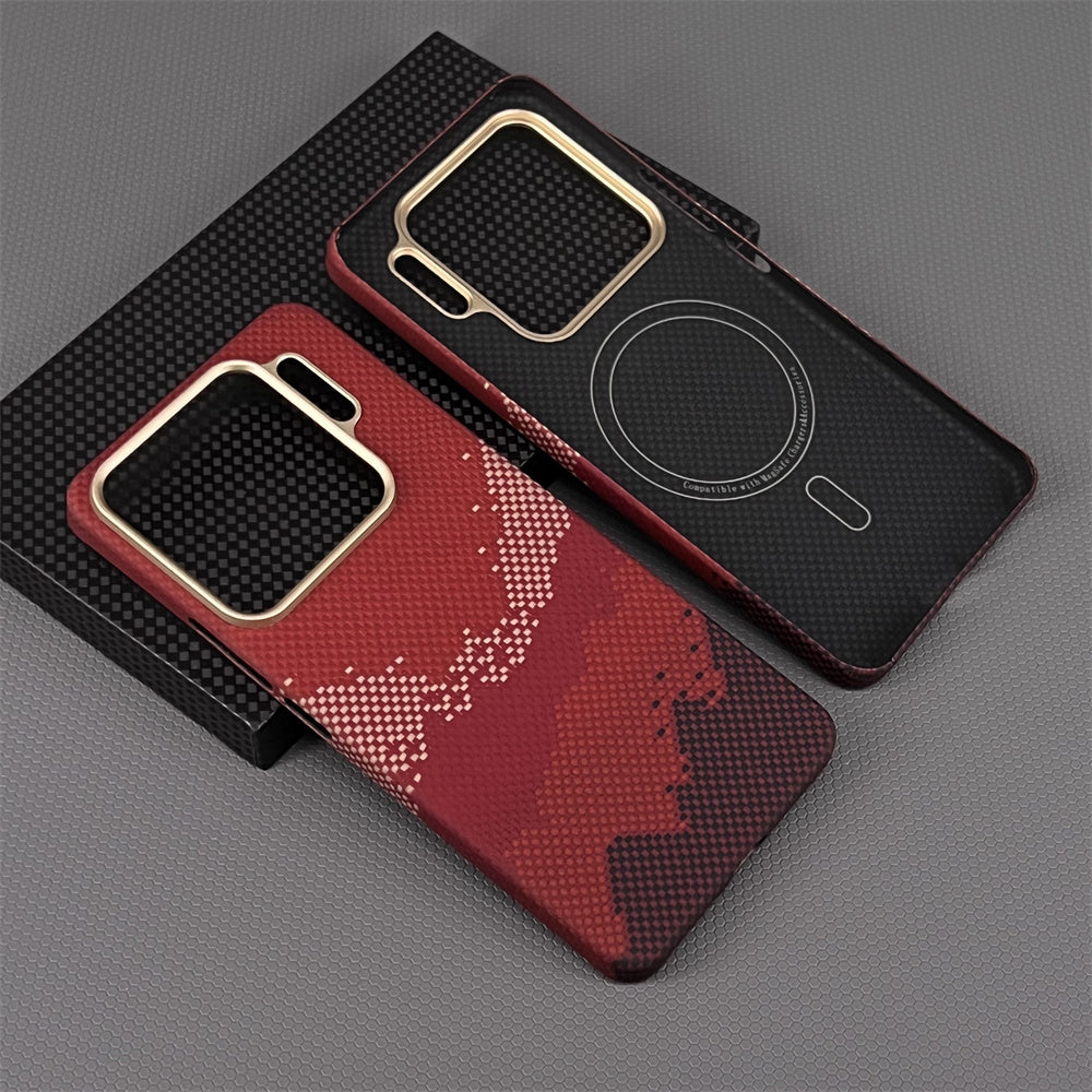 Oatsbasf Luxury Pure Aramid Fiber Case for Xiaomi 15S / 15 series