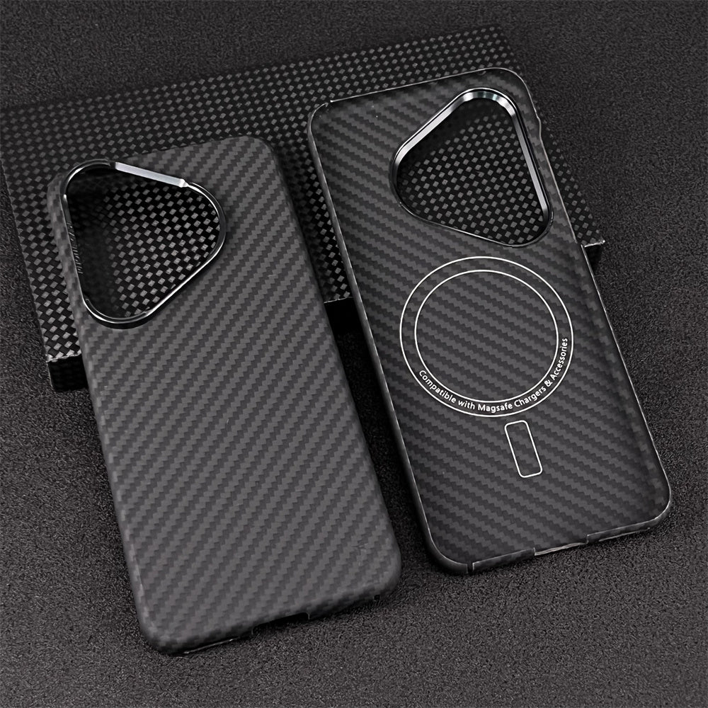 Oatsbasf Luxury Pure Carbon Fiber Case for Huawei Pura 70 series