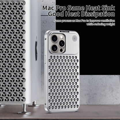 R-Just Aluminum Metal Heat Dissipation Aromatherapy Protective Case Cover