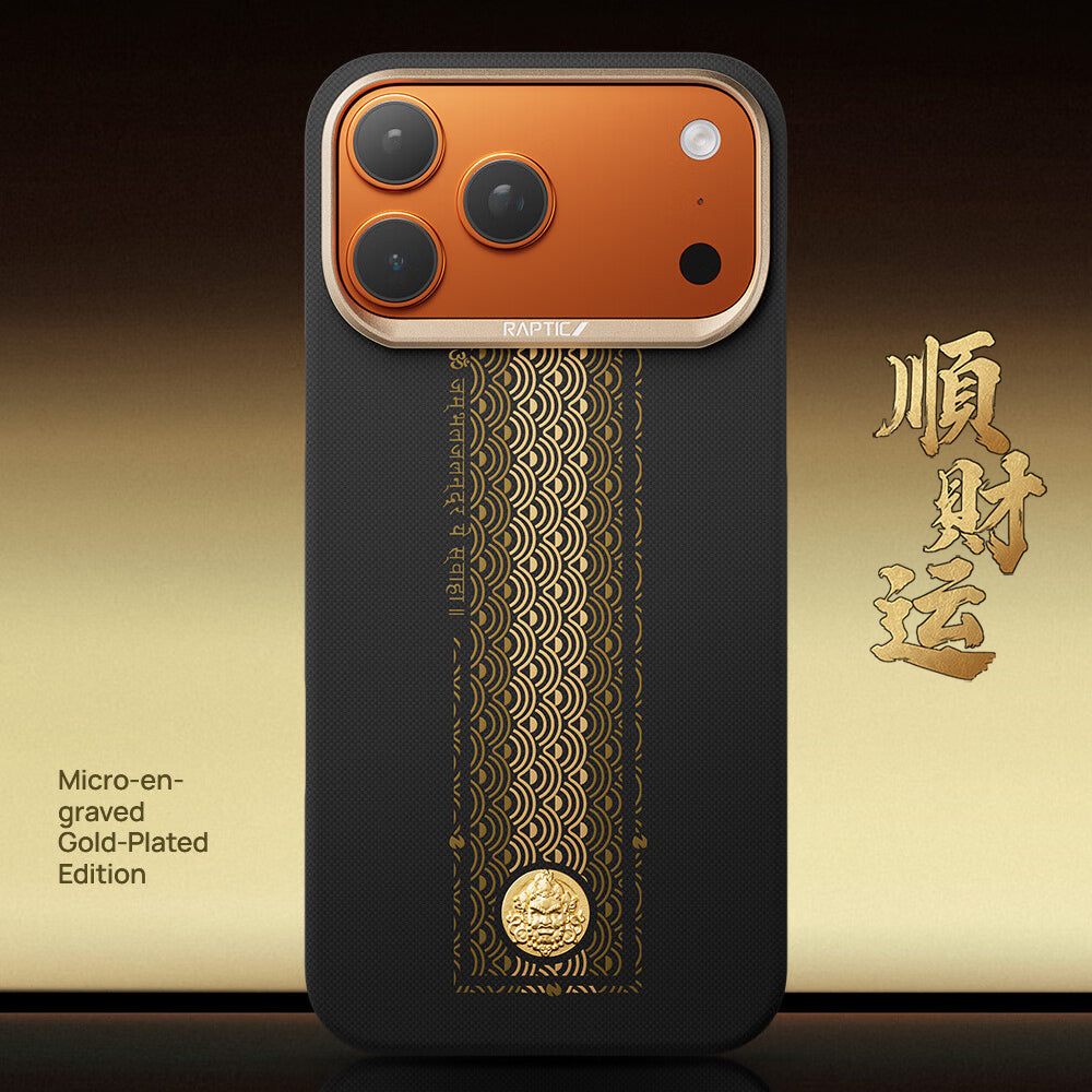 X-Doria Raptic Fortune Zero Gravity MagSafe Oriental Woven Aramid Fiber Case Cover