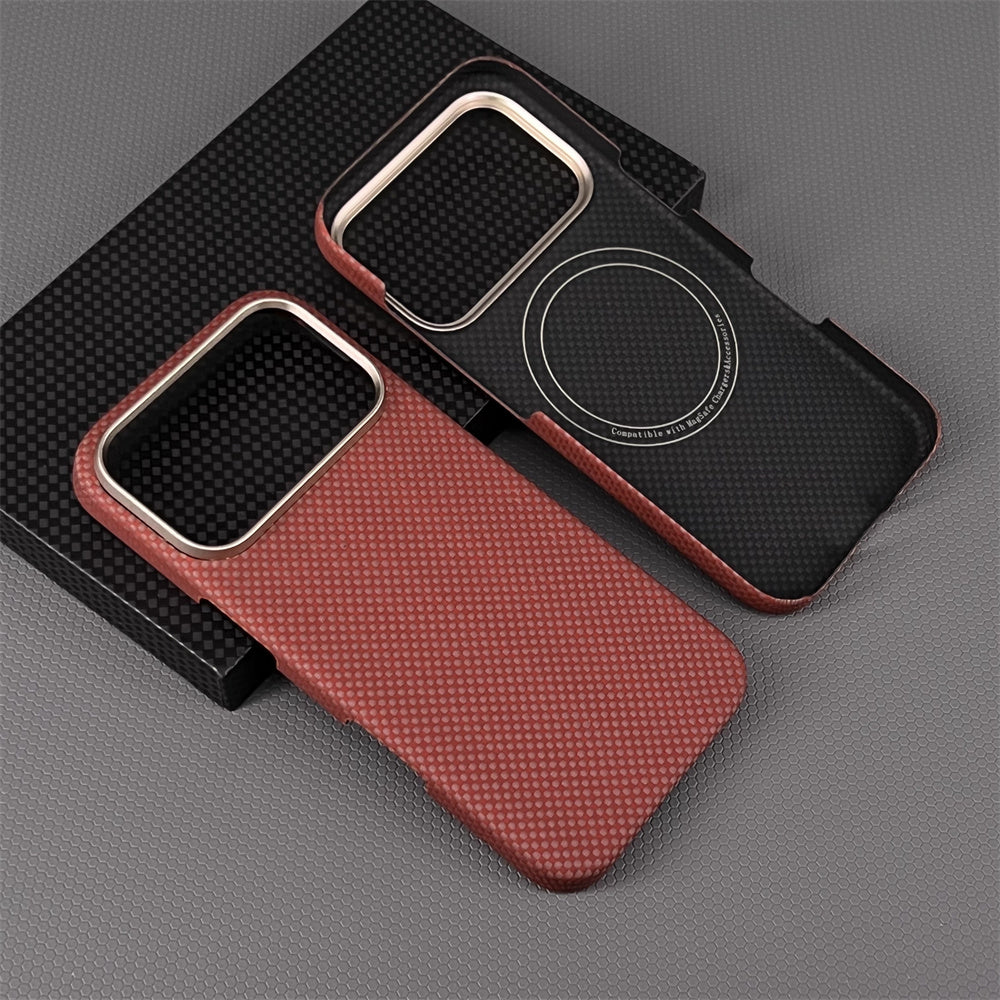 Oatsbasf MagSafe Luxury Pure Aramid Fiber Case for Apple iPhone 17 series