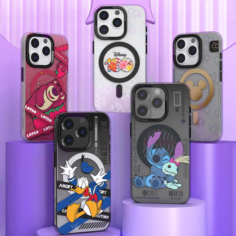 Disney Characters MagSafe All-inclusive Shockproof IMD Protective Case Cover