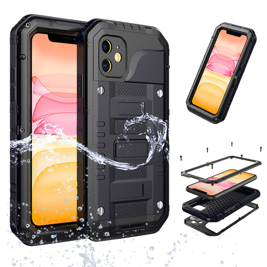 Luphie Beowulf IP68 Waterproof Diving Silicone Shockproof Aluminum Metal Case Cover