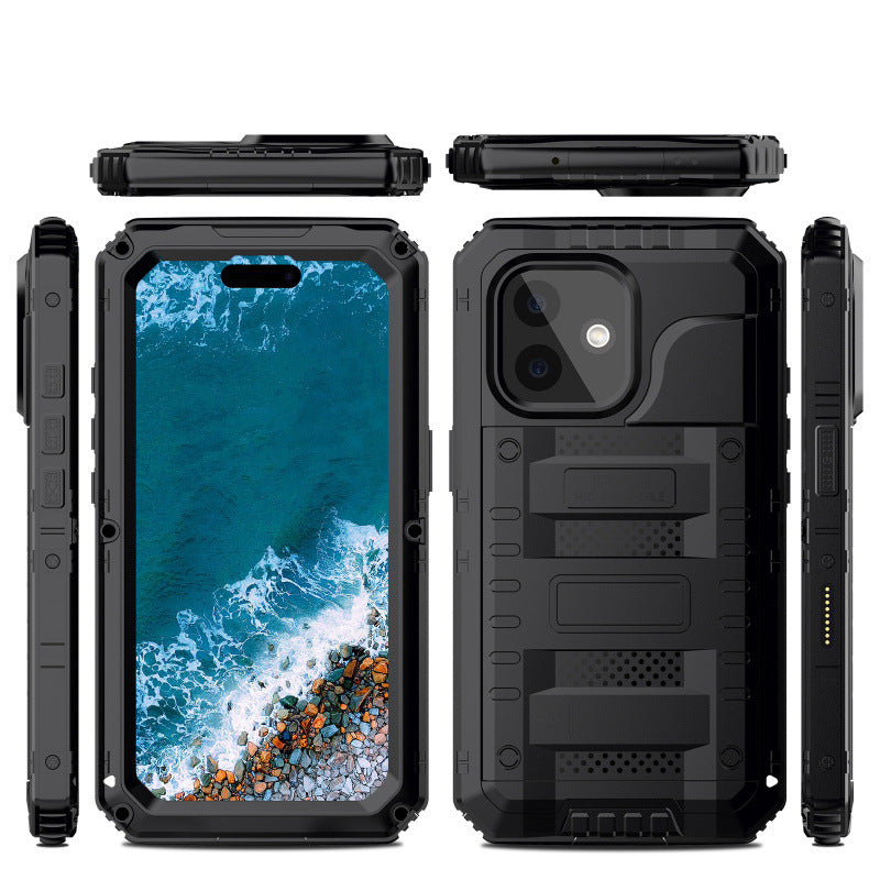 Luphie Beowulf IP68 Waterproof Diving Silicone Shockproof Aluminum Metal Case Cover