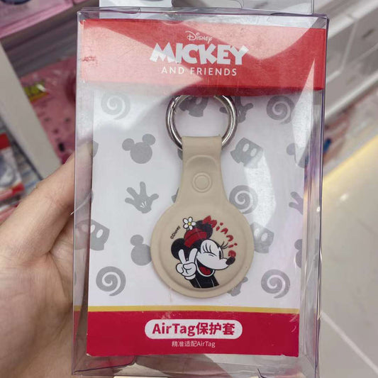 UKA Disney Mickey & Friends Apple AirTag Case Keychain Holder