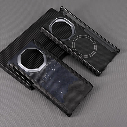 Oatsbasf Luxury Pure Aramid Fiber Case for Huawei Mate XTS Ultimate / XT Ultimate Design