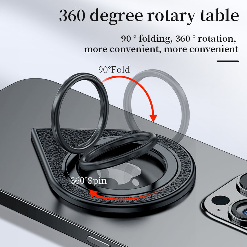 Armor King Waterdrop / Shield Double-sided Magnetic Phone Grip MagSafe Ring Stand