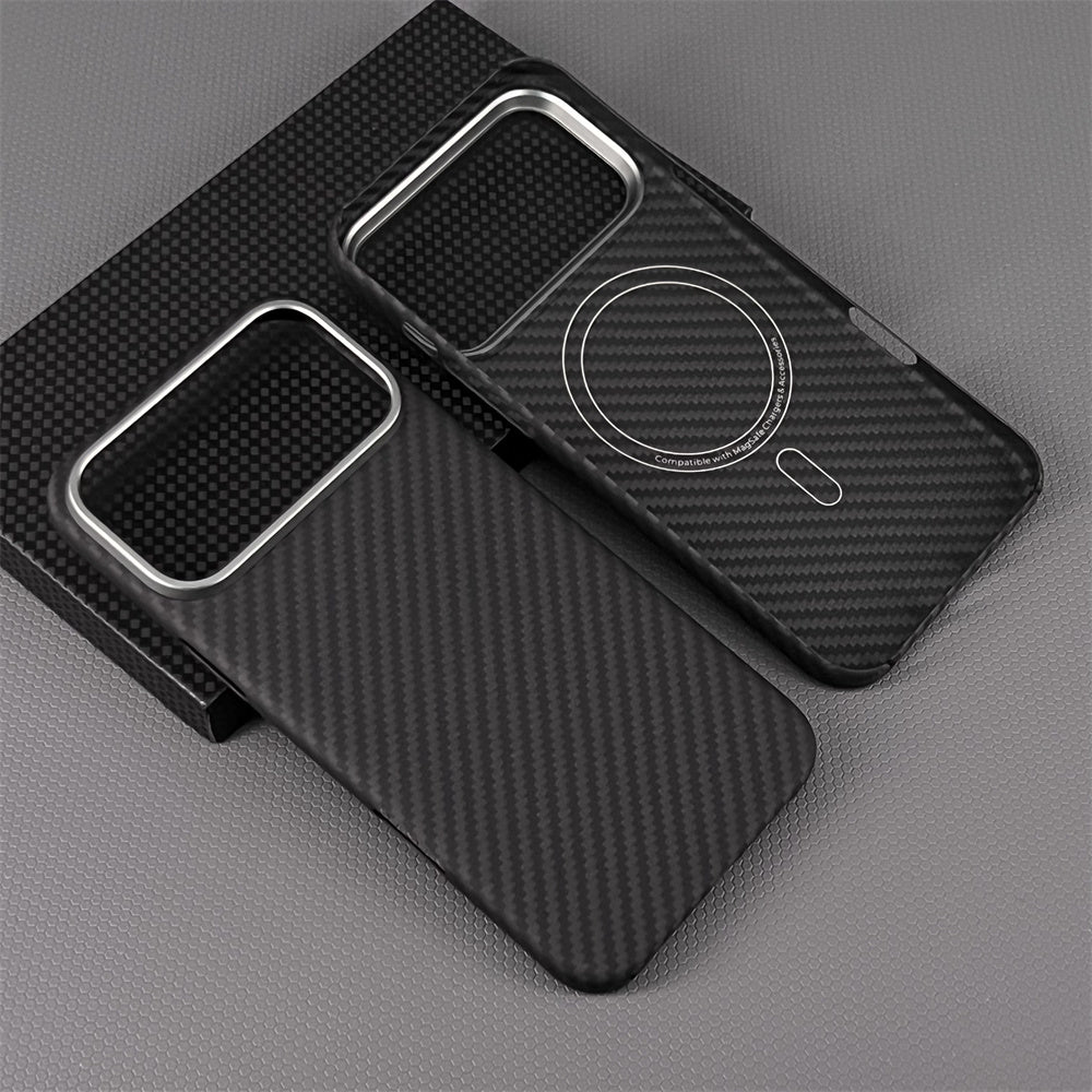 Oatsbasf MagSafe Luxury Pure Aramid Fiber Case for Apple iPhone 17 series