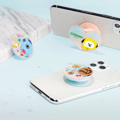 BT21 Bling Party Magnetic Airbag Phone Bracket Grip Holder