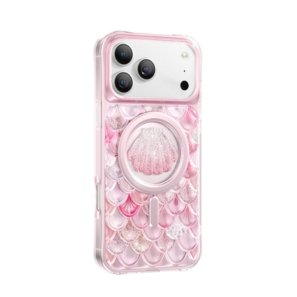 Keephone Iceland MagSafe Military-grade shockproof 3D Glitter Case Cover