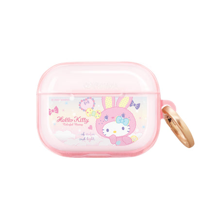 GARMMA Sanrio Characters Apple AirPods 4 / Pro 3 Charging Case Cover with Metal Hook