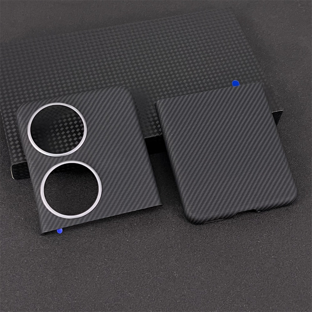 Oatsbasf Luxury Pure Carbon Fiber Case for Huawei Pocket series Smartphones