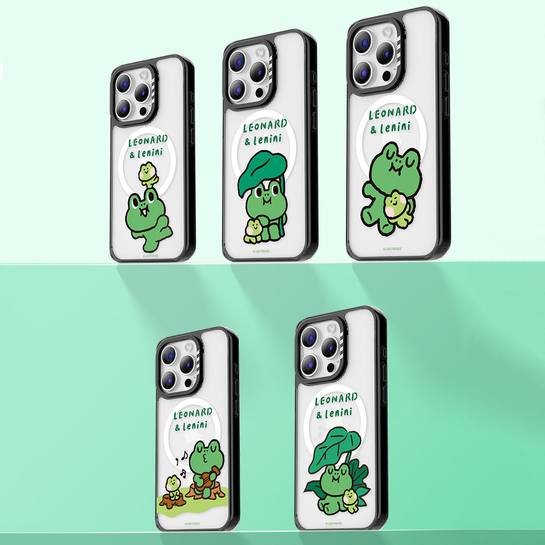 Line Friends Leonard & Lenini MagSafe Shockproof Case Cover