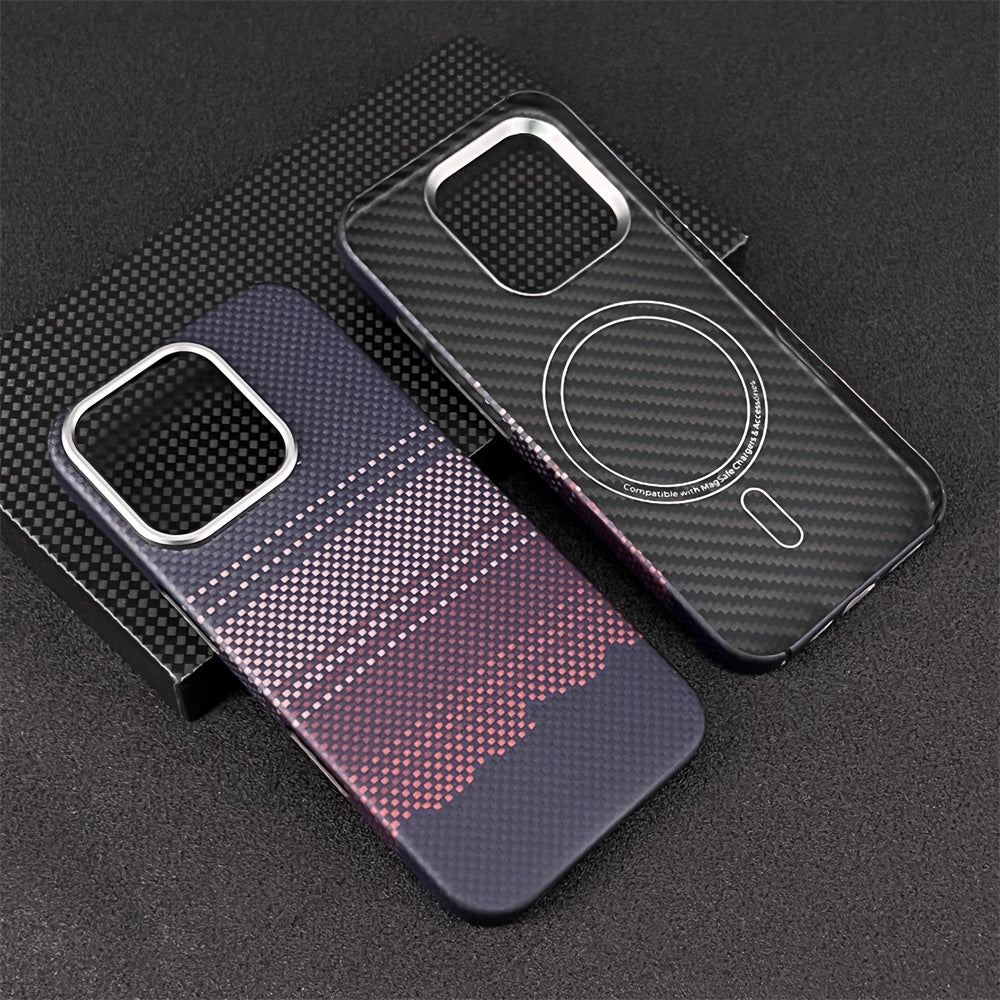 Oatsbasf Luxury Pure Aramid Fiber Case for Apple iPhone 16 Series