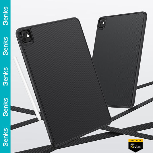 Benks ArmorPro Case Slim Shockproof Cover built with Kevlar 600D for iPad