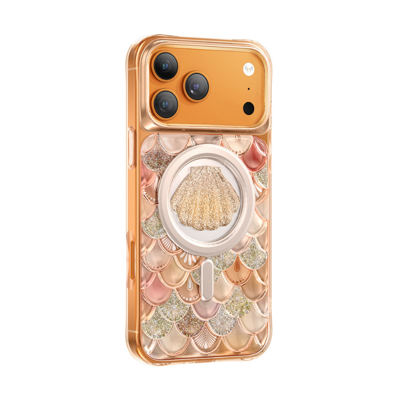 Keephone Iceland MagSafe Military-grade shockproof 3D Glitter Case Cover