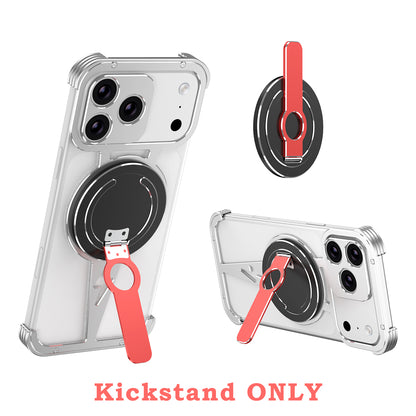 iy Bicolor Thor MagSafe Air Cushion Shockproof Kickstand Metal Case Cover