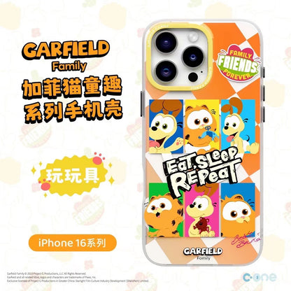 Garfield Family Childlike MagSafe All-inclusive Shockproof IMD Protective Case Cover