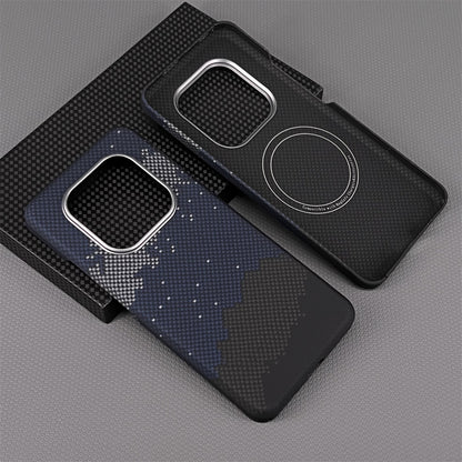 Oatsbasf Luxury Pure Aramid Fiber Case for Honor Smartphones