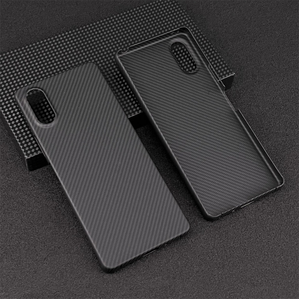 Oatsbasf Luxury Pure Carbon Fiber Case for SONY Smartphones