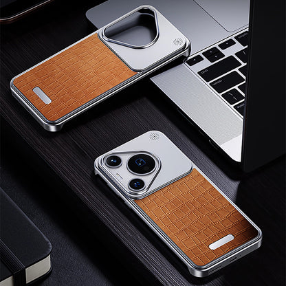 Armor King Aluminum+Leather Heat Dissipation Aromatherapy Protective Cover Case