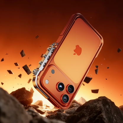 Armor King Trigger Mechanical Armor Premium Metal Bumper Case