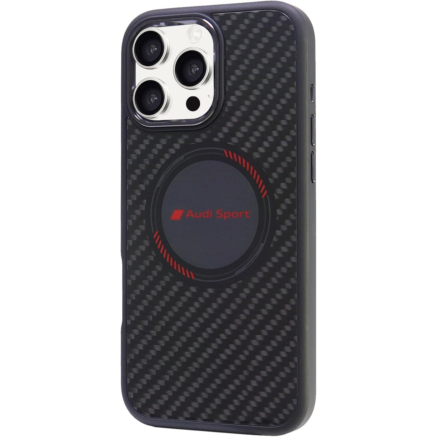 AUDI Sport MagSafe Carbon Fiber Phone Case - RSQ D6