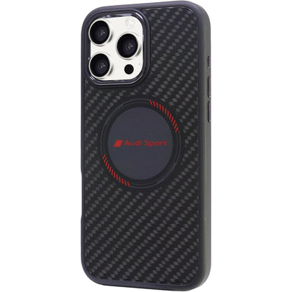 AUDI Sport MagSafe Carbon Fiber Phone Case - RSQ D6