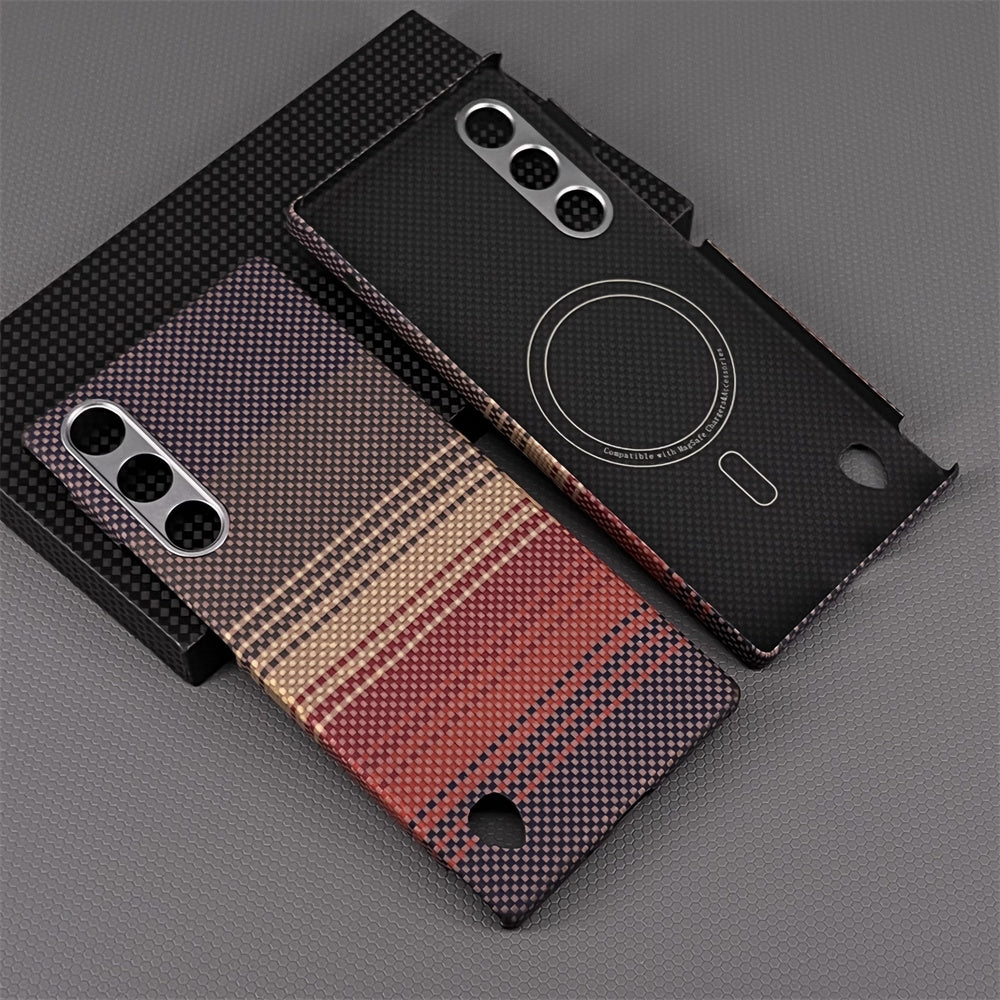 Oatsbasf Luxury Pure Aramid Fiber Case for ZTE nubia Smartphones