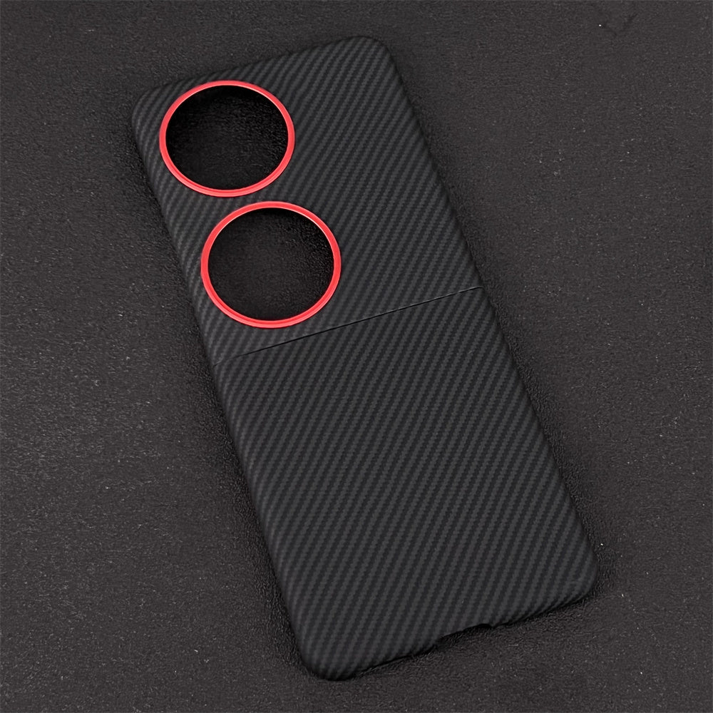 Oatsbasf Luxury Pure Carbon Fiber Case for Huawei Pocket series Smartphones